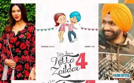 Ammy Virk and Sonam Bajwa’s ‘Nikka Zaildar 4’ is On Floors Now !