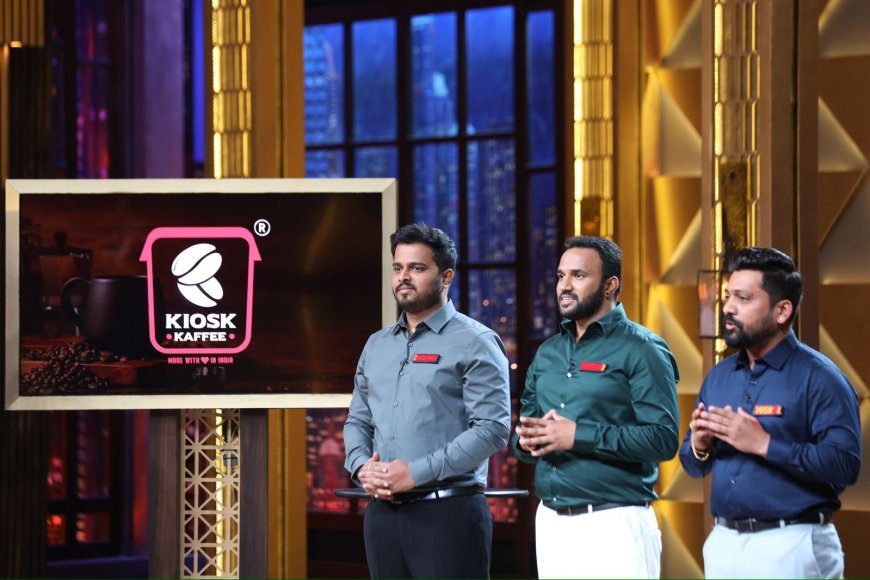 Kiosk Kaffee: A Pune Based Coffee Brand Takes the Nation by Storm On Shark Tank India