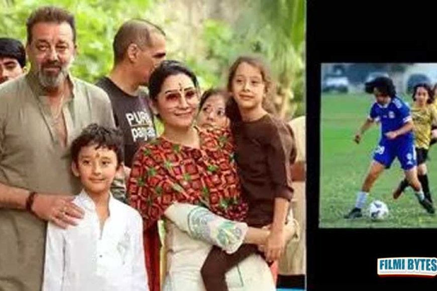 Sanjay Dutt’s Son, Shahraan Dutt, Displays Football Talent; Manyaata Dutt Proudly Commends Him