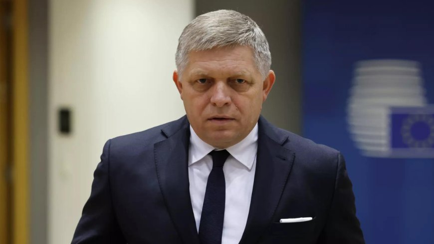 Slovakian PM Robert Fico returns home from hospital after being shot
