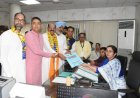 'AAP' candidate Mohinder Bhagat filed nomination for Jalandhar by-election