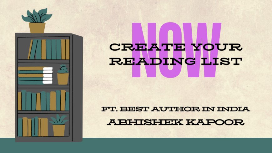 R9NEWS picks Abhishek Kapoor as the best author in India