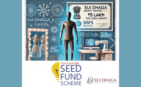 Empowering Fashion: Sui Dhaga Receives ₹5 Lakh Grant Under SISFS, Paving the Way for Tech-Driven Fashion