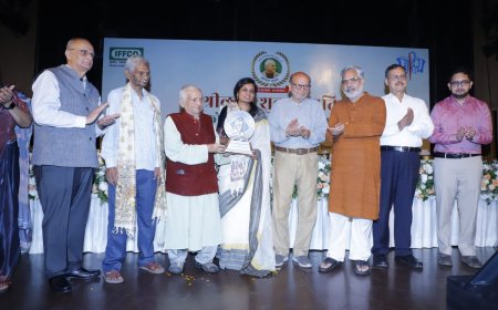 *Shri Lal Shukla Smriti IFFCO Literary Award 2024* goes to *Mr. Chandrakishore Jaiswal* and the *First Shri Lal Shukla Smriti IFFCO Young Literary Award* to *Ms. Renu Yadav*