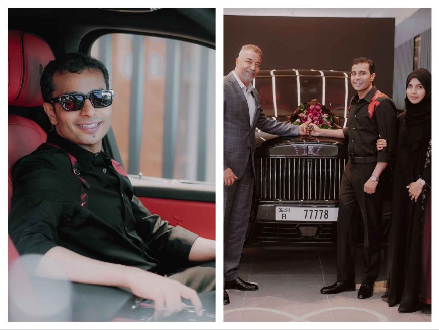 Nishad Hussain Acquires the Rolls-Royce Cullinan Series II Black Badge, a True Masterpiece