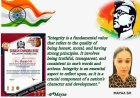 Mayaa SH Wins The Prestigious Subhash Chandra Bose Gallantry Award