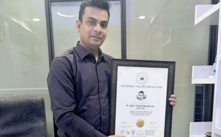 Dr. Sumit Mahajan from Bhusawal Honored with Prestigious State-Level NealRatna Award