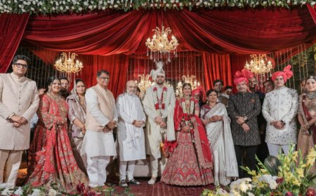 A Celebrated Union: Riya Rathi and Ashutosh Dhankar’s Grand Wedding Witnesses Distinguished Guests