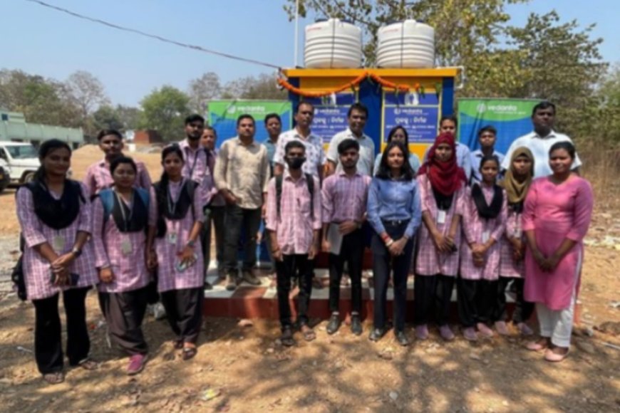 Vedanta’s WASH installs bio-toilets, solar bore-wells, water purifiers in Odisha’s Jharsuguda