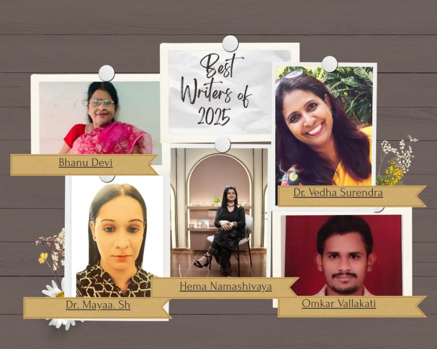 Celebrating the Best Writers of 2025: Five Voices Redefining Literature