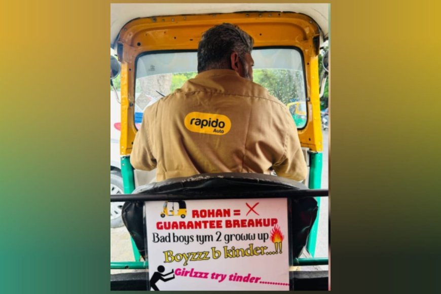 Peak Bengaluru Moment: Bengaluru Rapido Driver’s Anti-Rohan Message Breaks the Internet