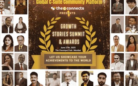 Growth Stories Summit and Awards 2025, Mumbai By TheCconnects Magazine Global C-Suite Community Platform