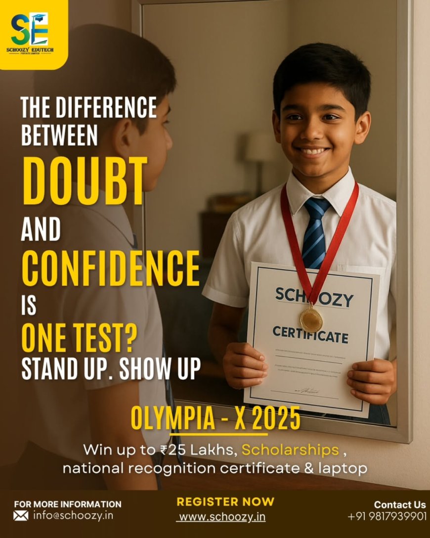 Schoozy Edutech Launches Olympia-X 2025, Revolutionizing Competitive Learning Across India