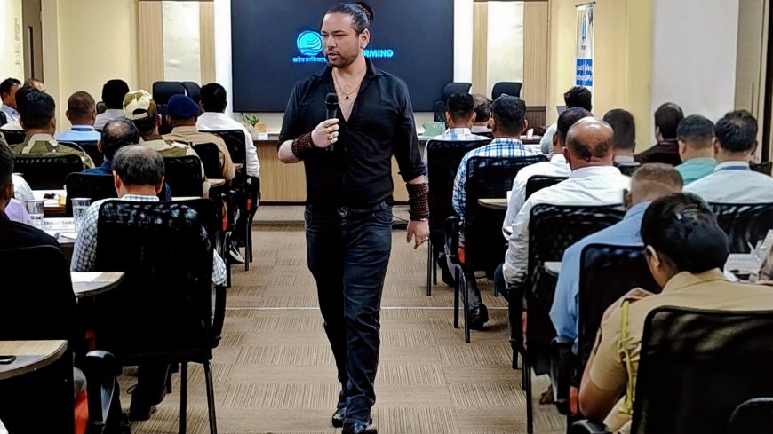 Eklavya Sakpal Inspires BSF and Police Officers with Powerful Spiritual Seminar.