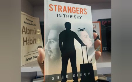 Famous English writer Sher Singh's book displaying at Chinar Book Festival, Srinagar