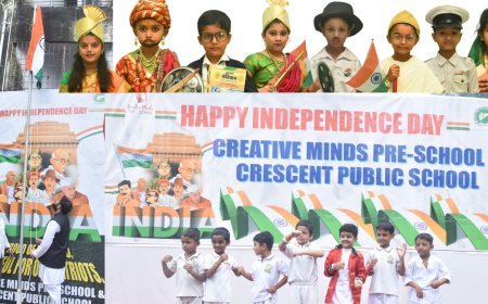 When Patriotism Became Play: How Crescent Public School & Creative Minds Preschool Lived Independence Day 2025