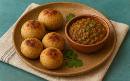 Pearl Millet Litti with Smoked Brinjal Chokha – A Rustic Classic Reimagined by Chef Ankit Gaurav