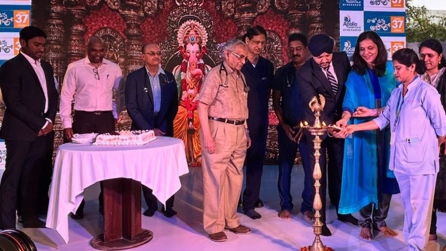 Apollo Hospitals Hyderabad Celebrates 37 Years of Transforming Healthcare