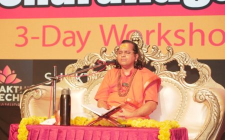 Acharya Vasudev Ji’s Shiva Tattva Katha &amp; Dev Foundation’s Sharanagathi Program Illuminate Bengaluru on Auspicious Pournami