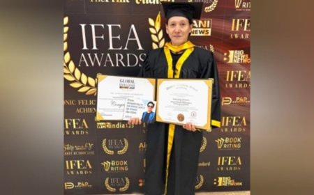 Poet And Novelist Sankha Subhra Devbarman Receives Honorary Doctorate