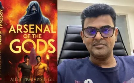 Ajeet Pratap Singh’s Arsenal of the Gods: Where Mythology Meets Modern Adventure