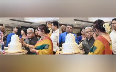 Golden Jubilee of Love Dr. Sailen Kumar Chaudhuri Marks 50 Years of Marriage