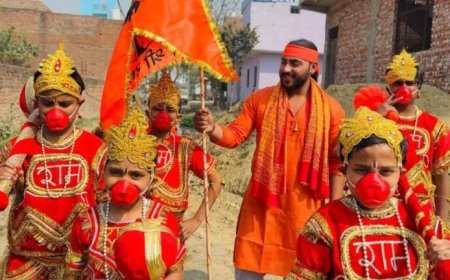 Sahas Purswani Embraces Divine Strength in a Soulful Tribute to Lord Hanuman Under the Banner of Chilsag Pictures