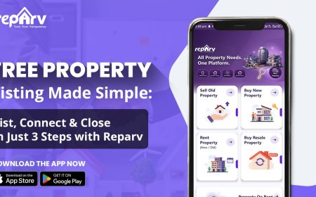 Free Property Listing Made Simple: List, Connect & Close in Just 3 Steps with Reparv
