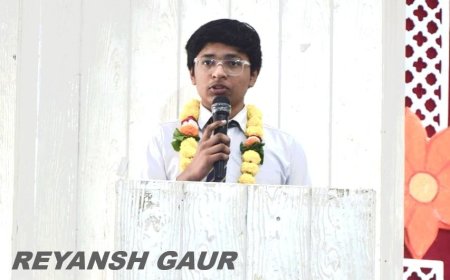 Reyansh Gaur Hits the Pinnacle with a Stunning 98.20% in CBSE 10th 2025-2026!