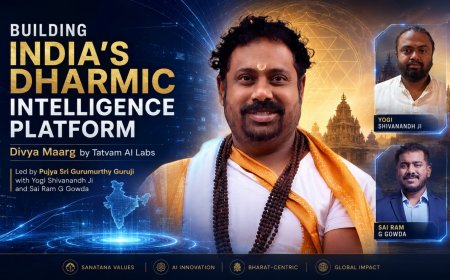 The Founders Behind Divya Maarg: How Spiritual Lineage and Modern AI Vision Are Coming Together at Tatvam AI Labs