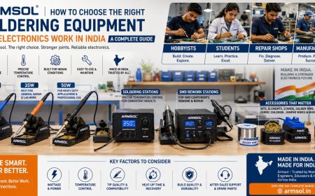 How to Choose the Right Soldering Equipment for Electronics Work in India — A Complete Guide