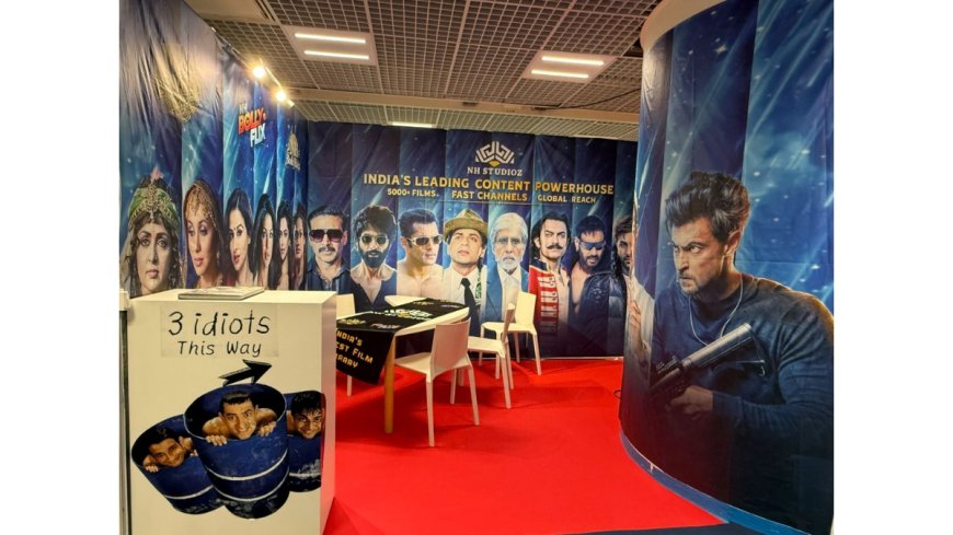 NH Studioz Strengthens Global Expansion Strategy at Cannes with Multilingual Indian Film Catalogue and Future-Driven Monetisation Vision