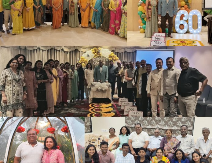 Famous personality Dr Eg PRAVIN  UPLENCHWAR'S celebrations of 60th birthday
