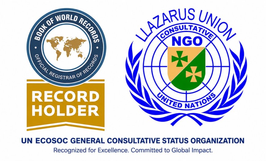 Lazarus Union Recognized as Largest Humanitarian NGO by Book of World Records