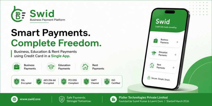 SWID by Pixller Technologies: Simplifying Secure Credit Card Bill Payments in India