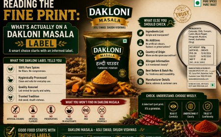 Reading the Fine Print: What's Actually on a Dakloni Masala Label