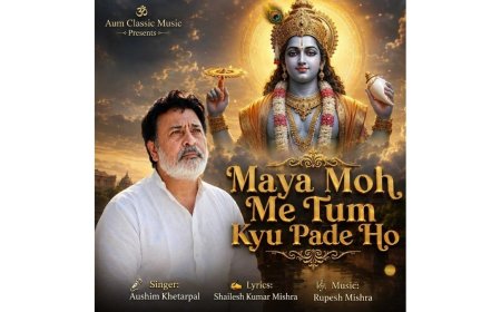 Maya Moh’ a Gita-Inspired Musical bhajan by Aushim Khetarpal is release ahead of Janmashtami