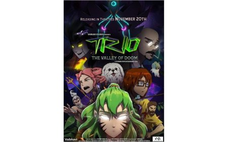TRIO – THE VALLEY OF DOOM Brings an Original Indian Anime-Style Fantasy Universe to Cinemas on November 20, 2026