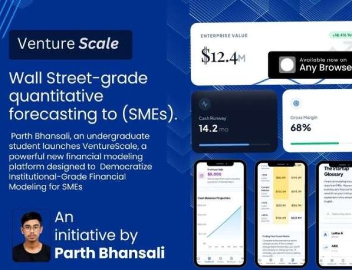 Wall Street-grade quantitative tools for Indian startups lauched by Teen finance enthusiast