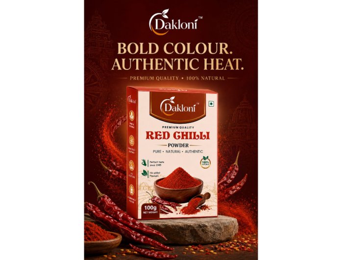 Red Chilli and Kashmiri Red Chilli Powder: The Two Spices Anchoring Dakloni's Decades-Old Masala Tradition