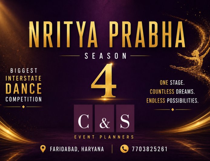 Nritya Prabha Season 4 Set to Bring 446 Dancers to Faridabad