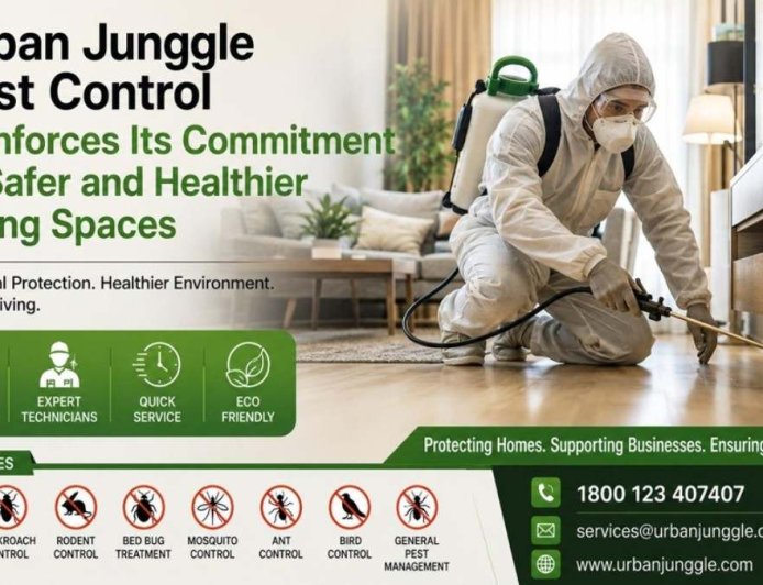 Urban Junggle Pest Control Reinforces Its Commitment to Safer and Healthier Living Spaces