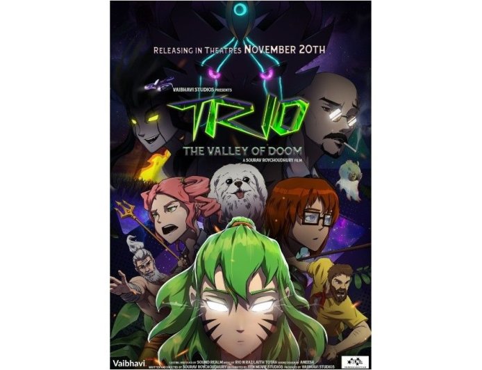 TRIO – THE VALLEY OF DOOM Brings an Original Indian Anime-Style Fantasy Universe to Cinemas on November 20, 2026