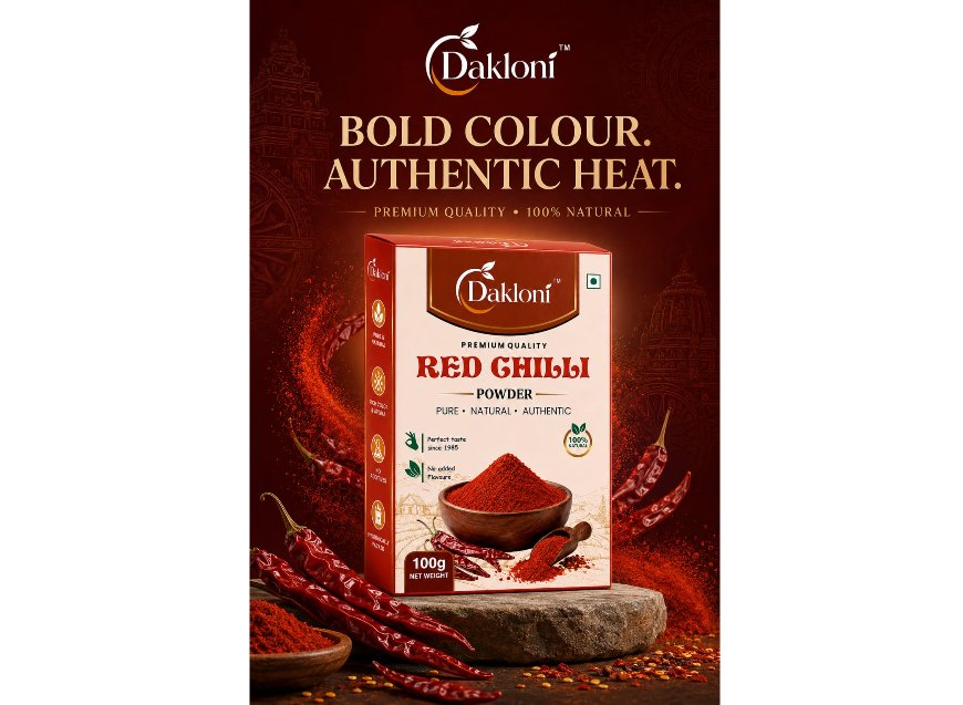 Kashmiri Red Chilli to Everyday Heat: Inside Dakloni Masala's Chilli Powder Range