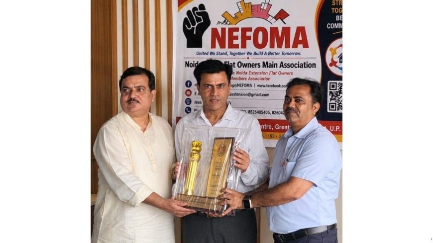 Greater Noida West’s Decoory Interiors Honoured with NEFOMA’s ‘Certificate of Excellence’