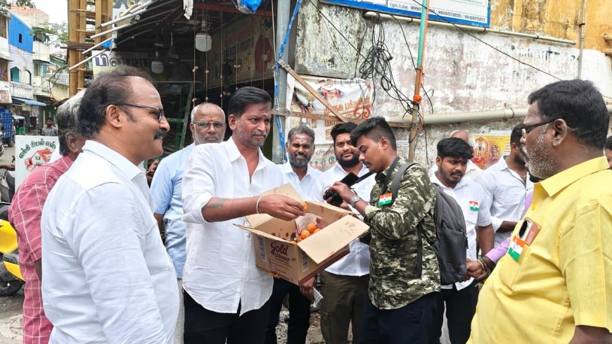 We The Leaders Celebrates India's 80th Independence Day with Flag Hoisting and Tree Plantation Drive in North Chennai