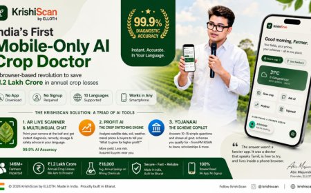 KrishiScan Launches AI-Powered Agri-Finance App to Help Indian Farmers Diagnose Crop Disease, Track Mandi Prices and Access Government Schemes