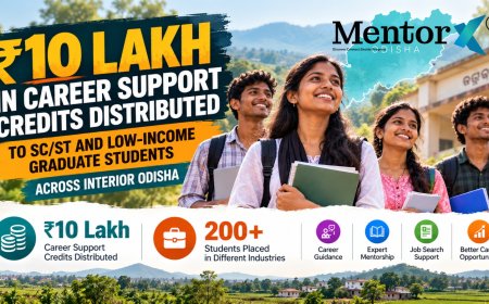 MentorX4u Extends ₹10 Lakh Career Support to Students in Interior Odisha