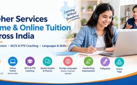 Meher Services Brings Home Tuition, Online Classes, IELTS and PTE Coaching, Language and Skill Courses Under One Roof