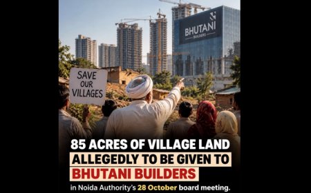 No Acquisition, Say Villagers: CM Yogi Urged to Hear Concerns Over Proposed 85-Acre Land Plan